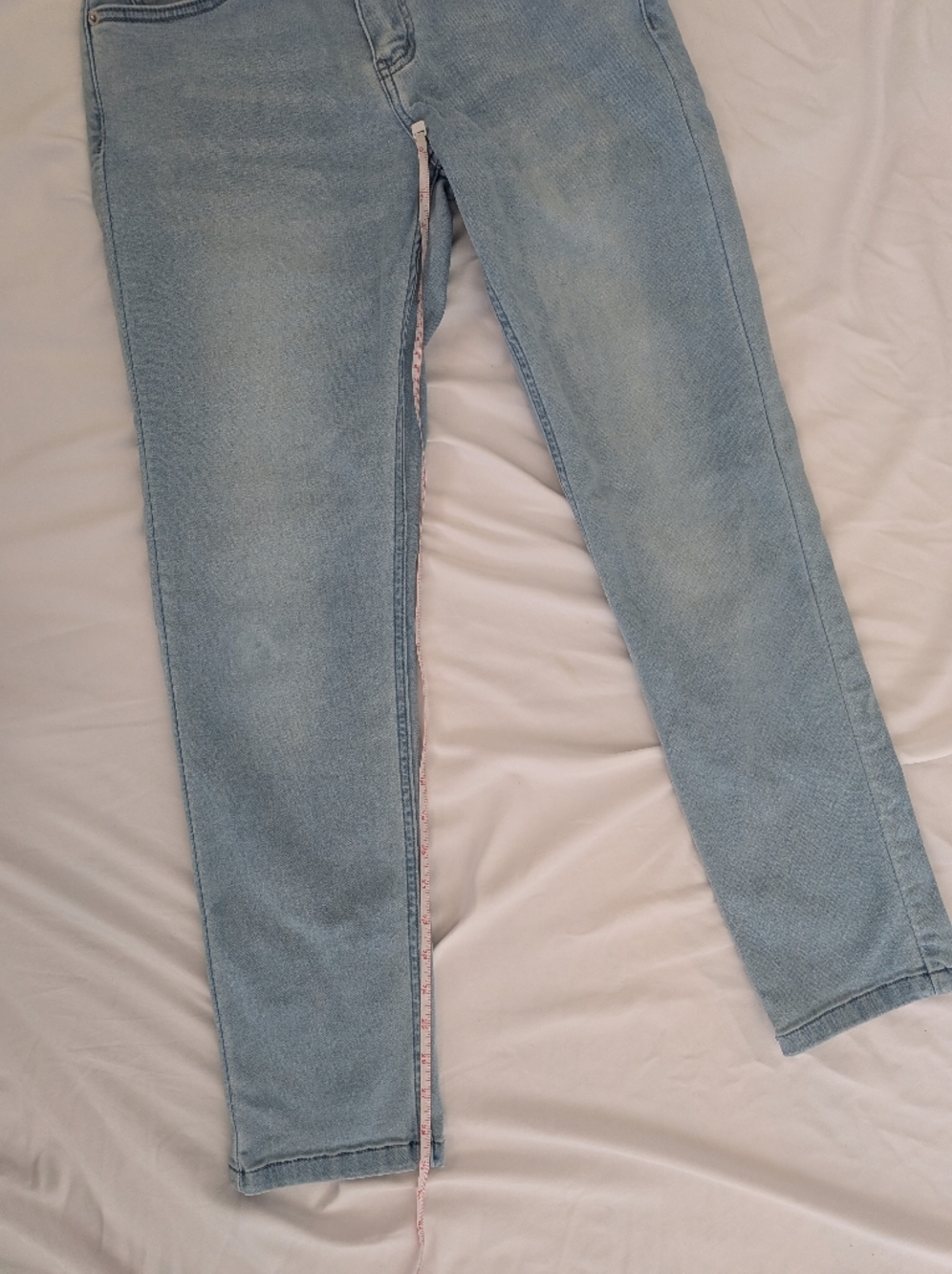 Mugsy Men's Grands Knit Light Wash Super Soft Stretchy Jeans 28 x 30 - FLX6KNSL - Picture 13 of 13